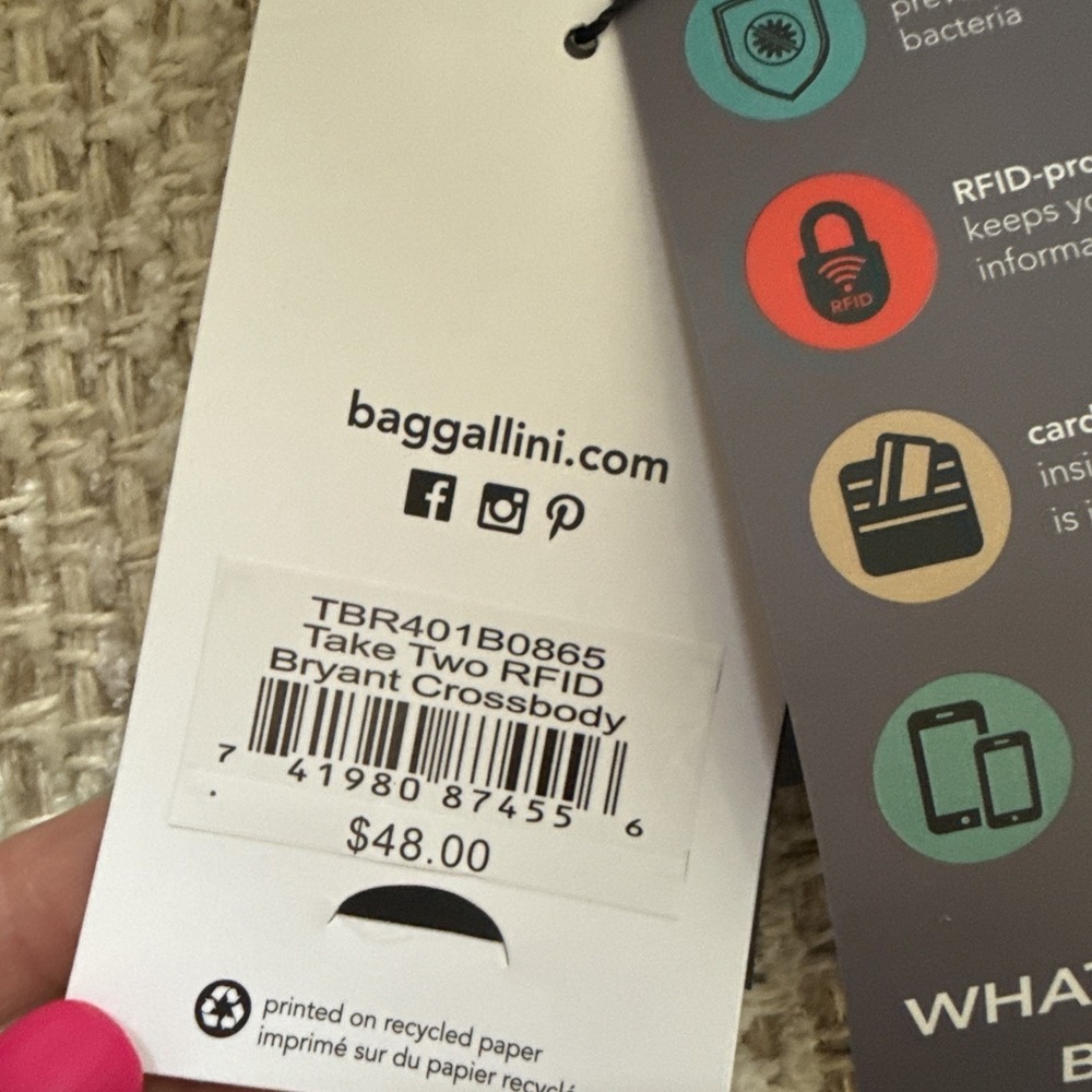 Woman's Handbags Baggallini Take Two RFID Bryant Crossbody - Picture 4 of 7